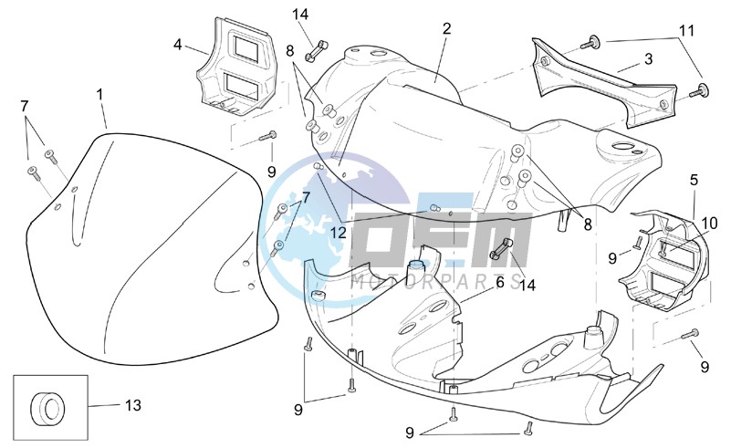 Front body - Front fairing