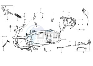 EURO MX - 150 cc drawing FRAME