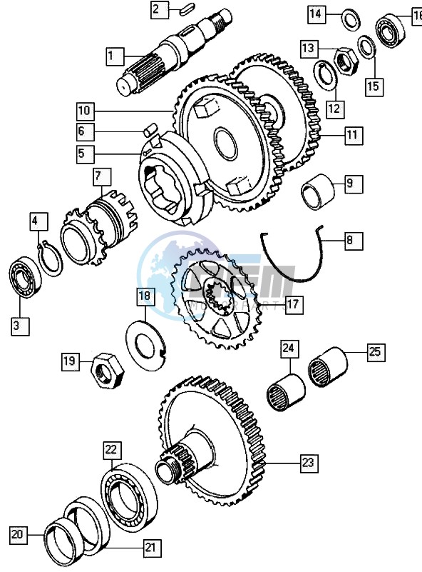 Countershaft