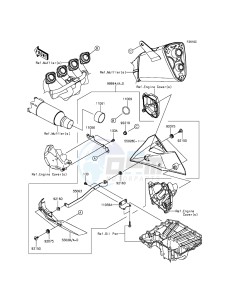 Z800 ZR800CDS UF (UK FA) XX (EU ME A(FRICA) drawing Accessory(Belly Pan)