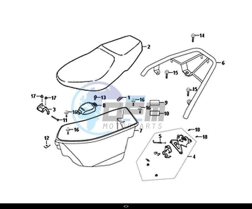 SEAT REAR GRIP