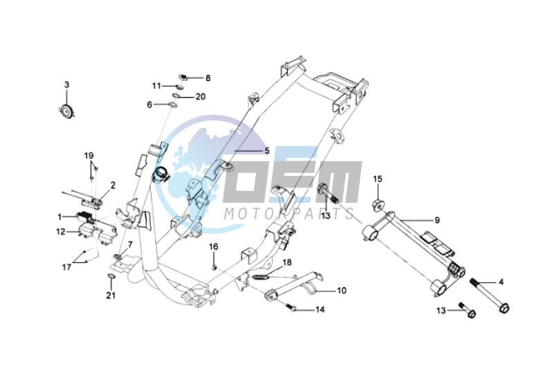 FRAME / ENGINE MOUNT