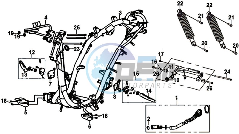 DRIVEN PULLEY ASSY