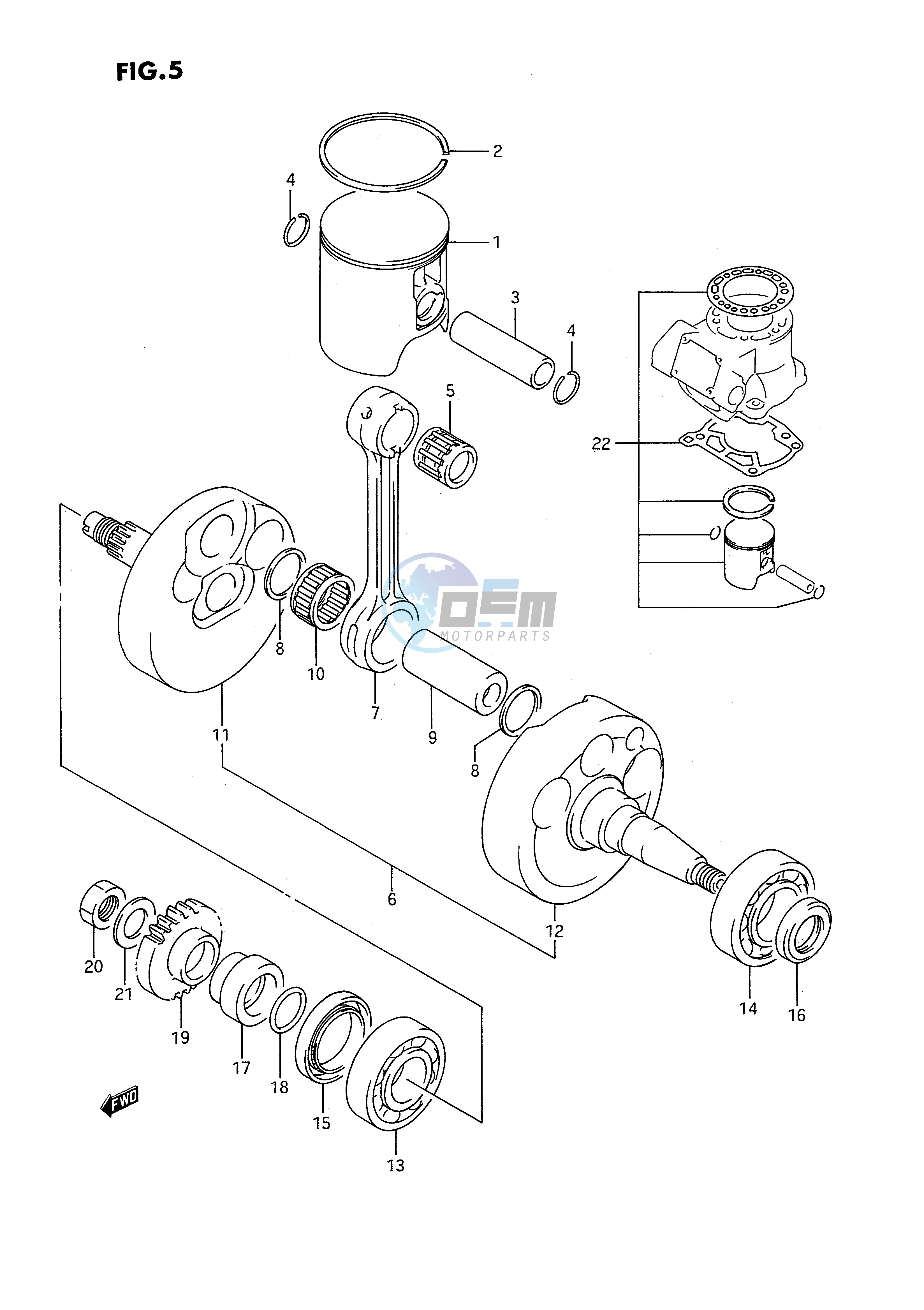 CRANKSHAFT (MODEL K)