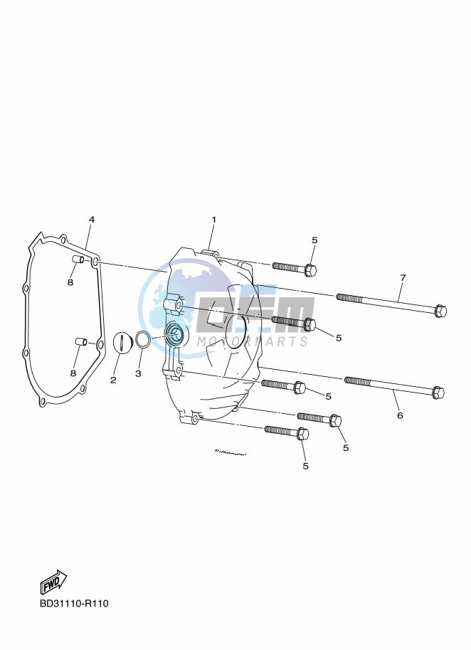 CRANKCASE COVER 1