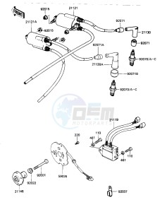 KZ 1000 K [LTD] (K1-K2) [LTD] drawing IGNITION