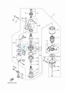 F100DETL drawing STARTER-MOTOR