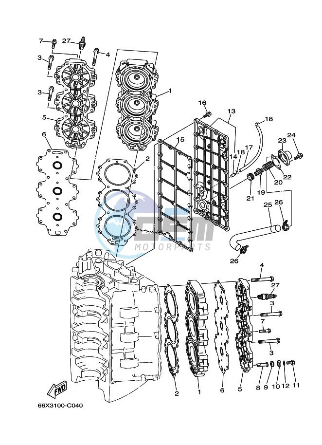 CYLINDER--CRANKCASE-2