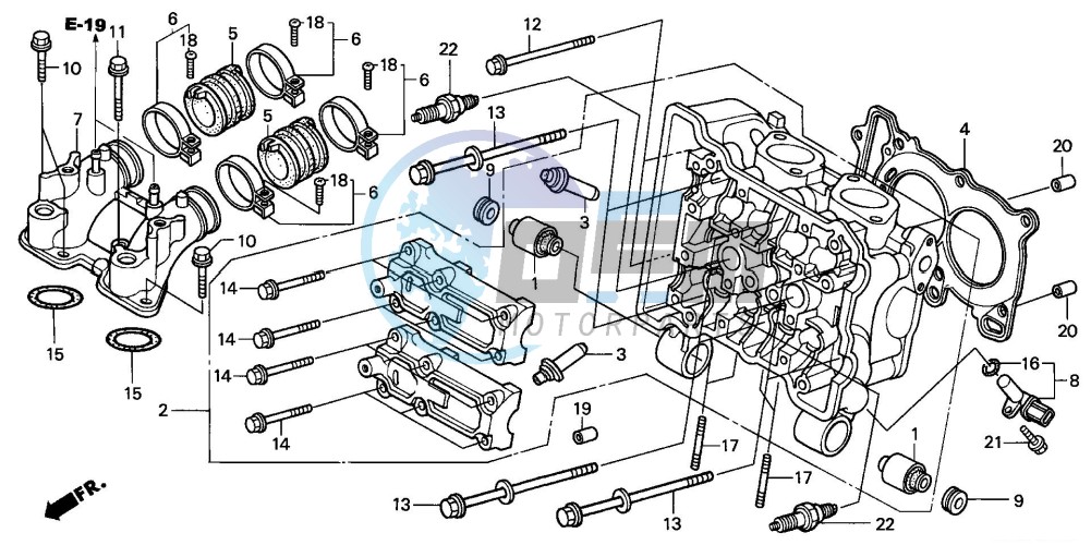 CYLINDER HEAD (FJS600D3/D4/D5/A3/A4/A5)