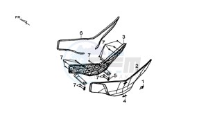 MAXSYM 600 I ABS EXECUTIVE (LX60A3-EU) (E4) (L7-M0) drawing INNER BOX LID