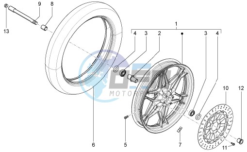 Front wheel II