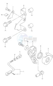 DF 9.9 drawing Throtle Control