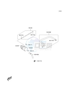 KSF 90 A [KFX90] (A7F-A9S) A8F drawing FUEL EVAPORATIVE SYSTEM-- A8F_A9F- -