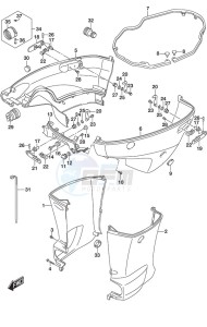 DF 175 drawing Side Cover (Model: TG/ZG)