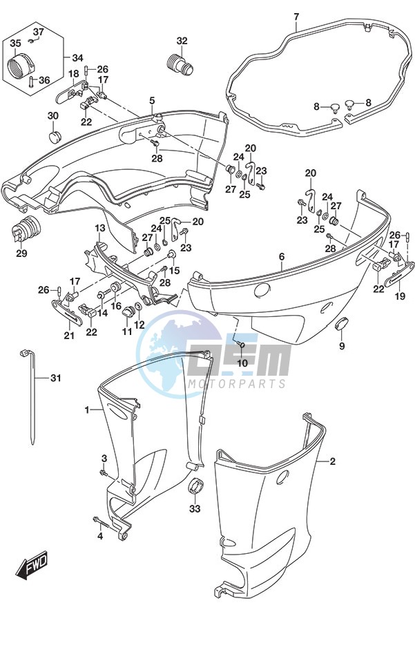 Side Cover (Model: TG/ZG)