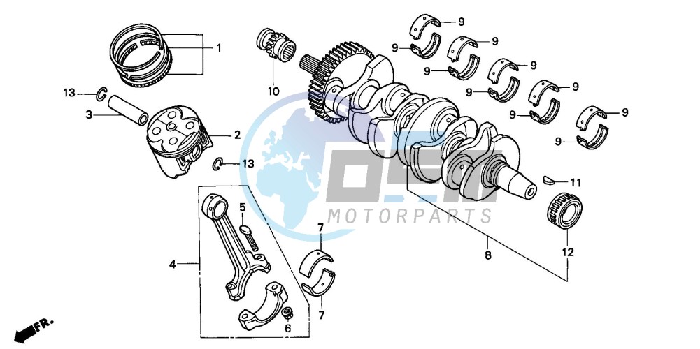 CRANKSHAFT/PISTON