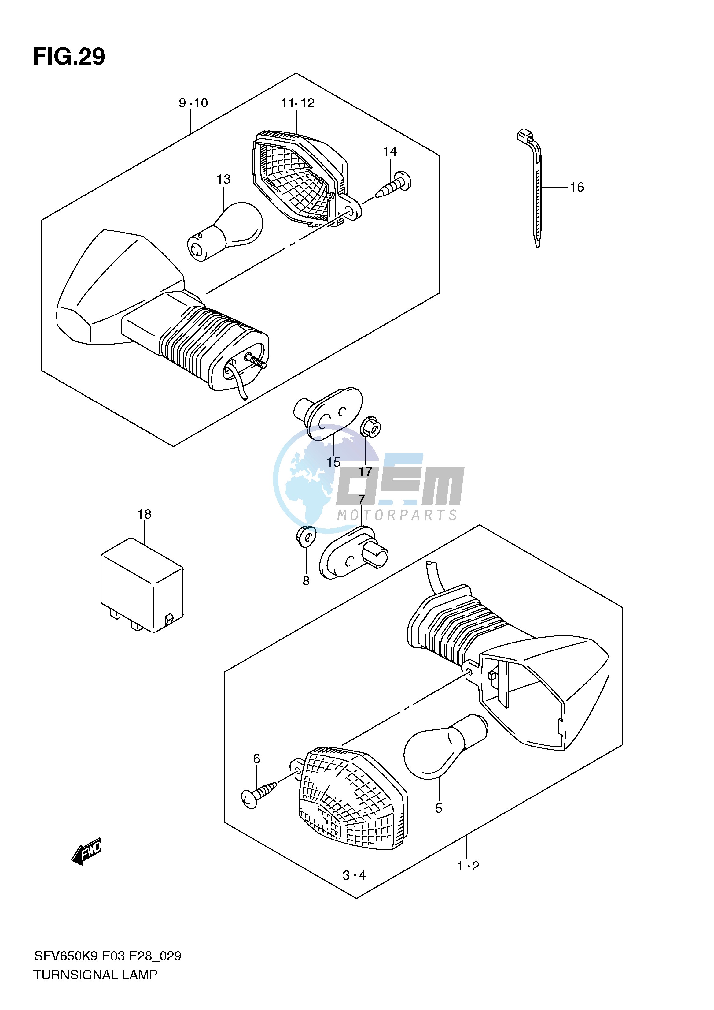 TURNSIGNAL LAMP