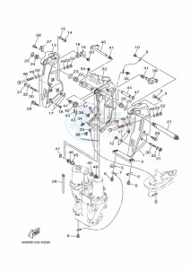 LF350XCC-2018 drawing FRONT-FAIRING-BRACKET