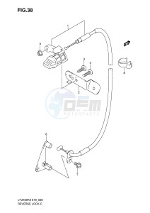 LT-Z400 (E19) drawing REVERSE LOCK