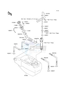 JT 1100 G[1100 STX D.I.] (G1 ) [1100 STX D.I.] drawing FUEL TANK