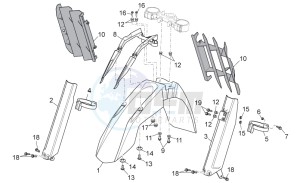 RX-SX 125 2008-2010 drawing Front body II