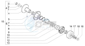 Liberty 200 Leader RST drawing Driven pulley