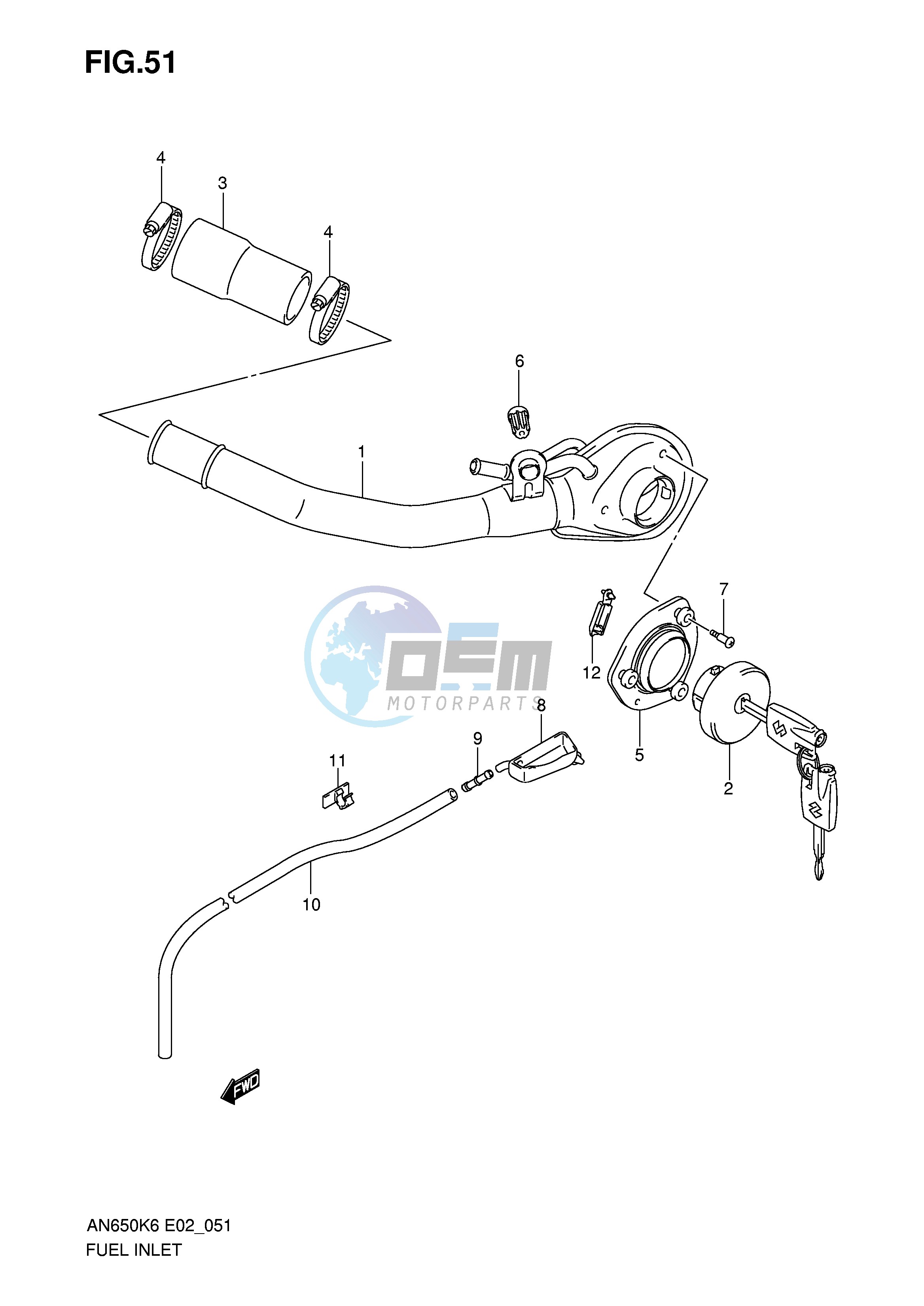 FUEL INLET