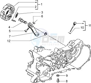 NRG 50 MC3 drawing Brake lever