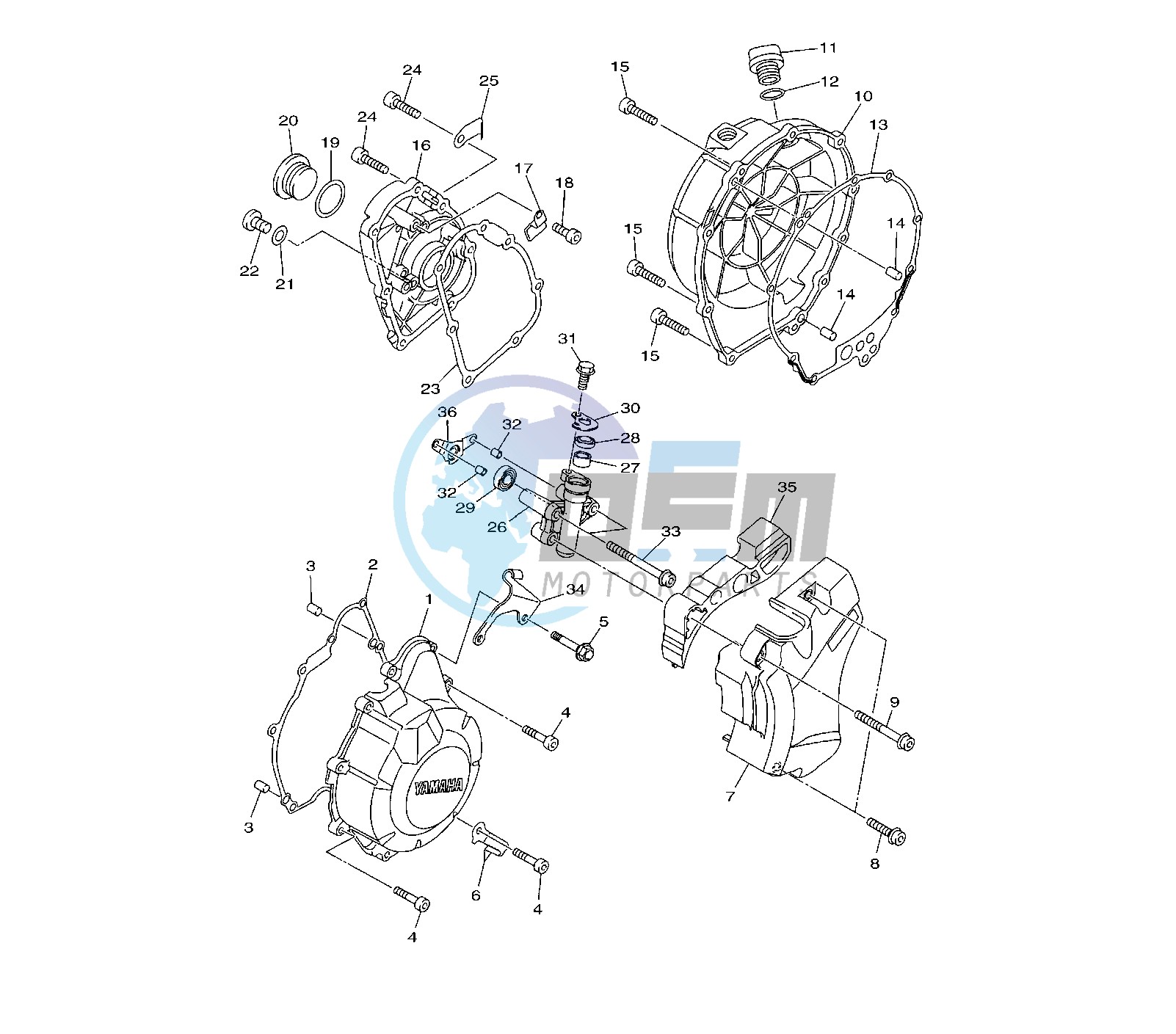 CRANKCASE COVER 1