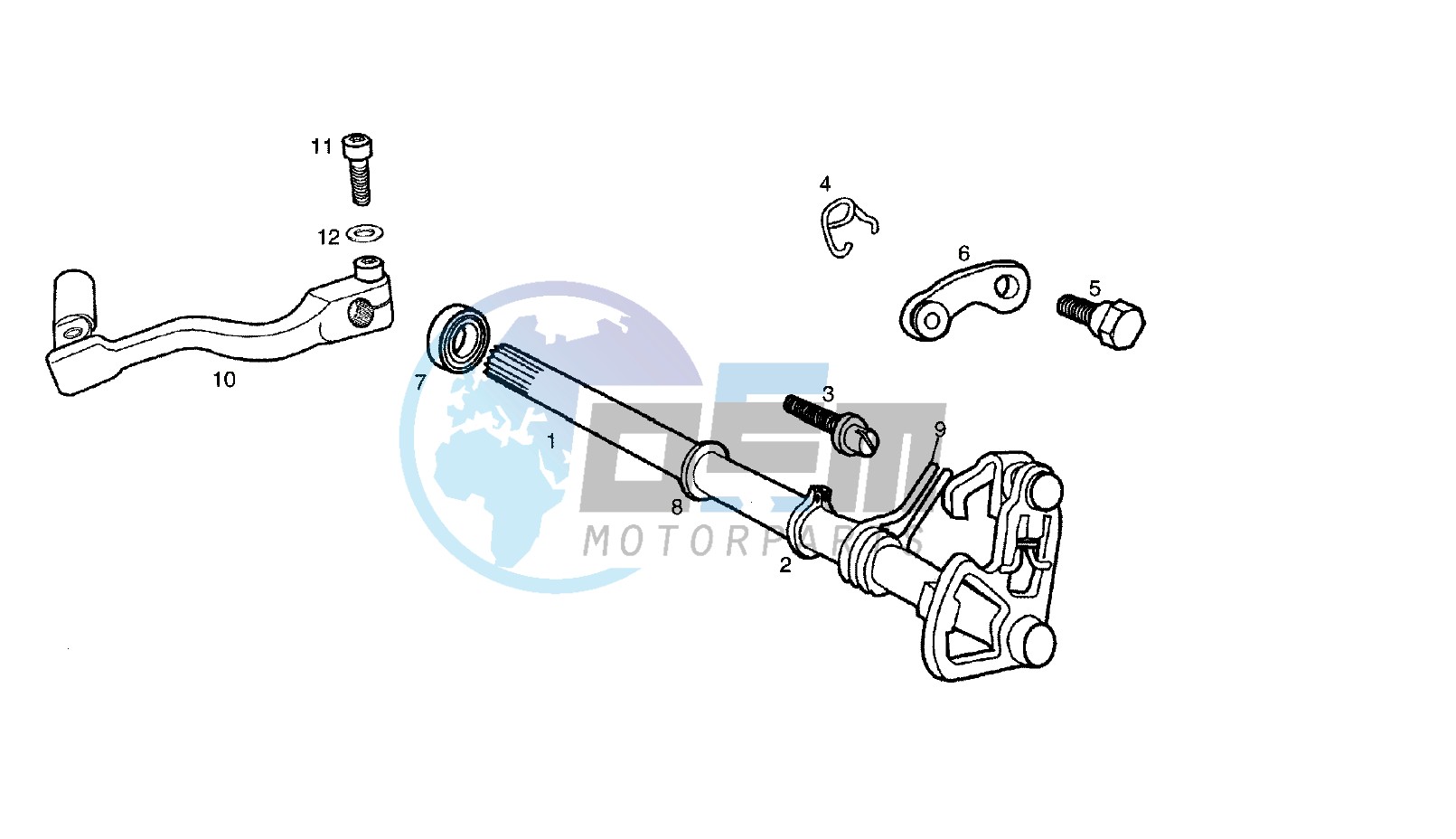 GEAR CHANGE MECHANISM