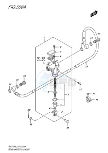 RM-Z450 EU drawing REAR MASTER CYLINDER