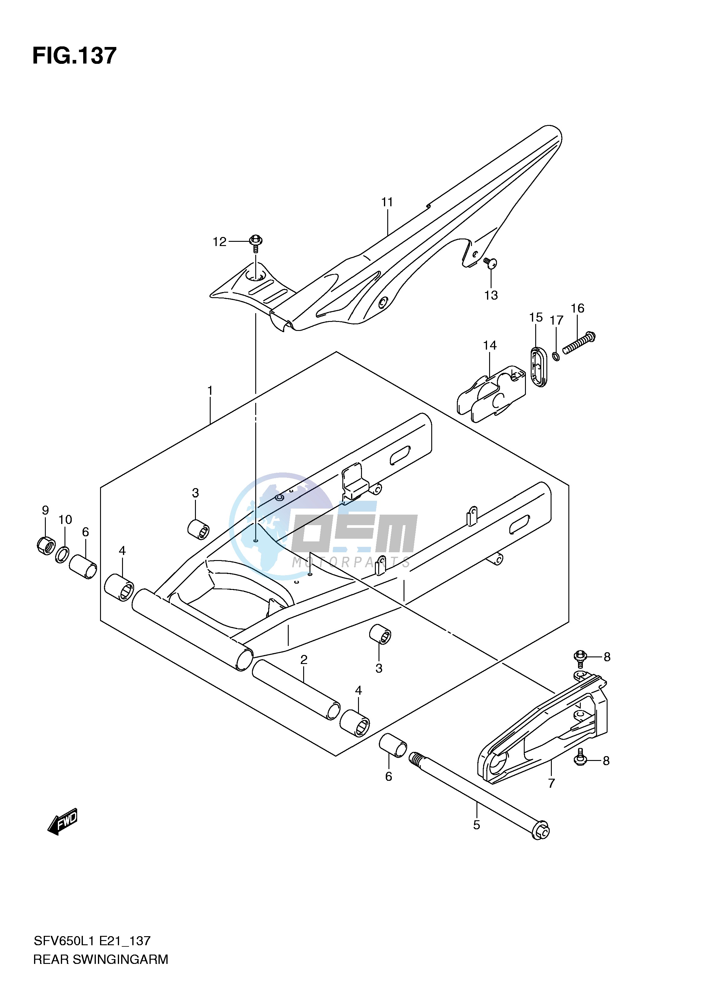 REAR SWINGINGARM