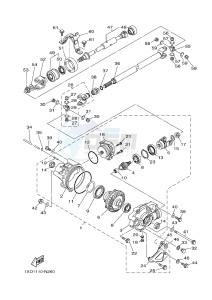 YXM700ES YXM700PSF VIKING EPS SPECIAL EDITION (1XPV) drawing FRONT DIFFERENTIAL