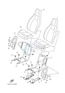 YXZ1000 YXZ10YMXJ (2HCR) drawing SEAT