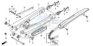 CBF150SH drawing SWINGARM