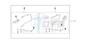 CBF1000T9 Ireland - (EK) drawing PANNIER STAY