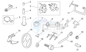 Griso V IE 850 drawing Specific tools I