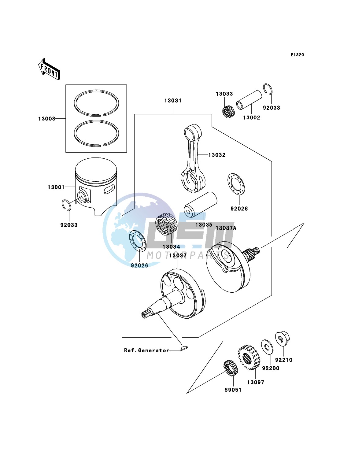 Crankshaft/Piston(s)