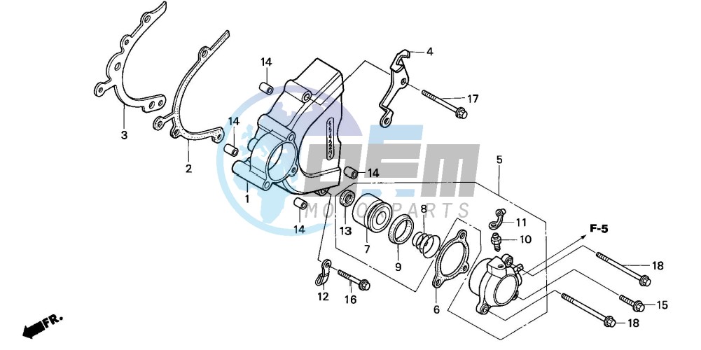 LEFT CRANKCASE COVER