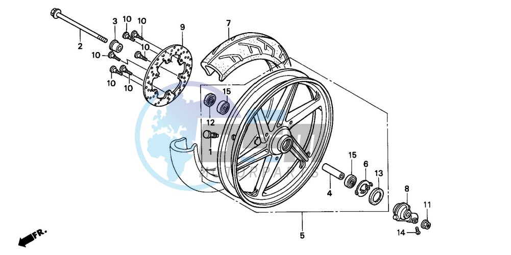 FRONT WHEEL