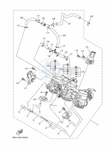 MT-09 MTN850-A (BS2V) drawing INTAKE