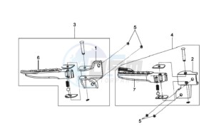 MIO 100 drawing FOOTREST L / R