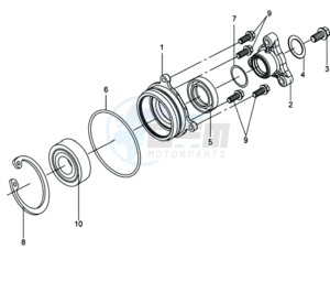 QUADRAIDER 600 drawing REAR DRIVE SHAFT / DRIVE SHAFT ASSY