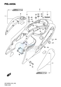 GSX-1300R ABS HAYABUSA EU drawing FRAME COVER