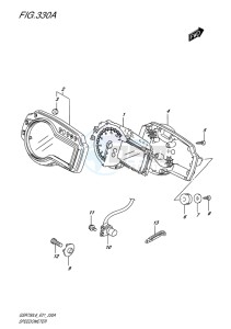 GSR750 EU drawing SPEEDOMETER