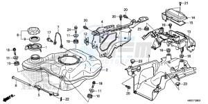 TRX420FA1F TRX420 Europe Direct - (ED) drawing FUEL TANK