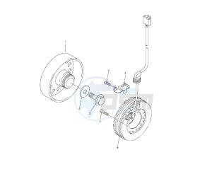 YZF R6 600 drawing GENERATOR