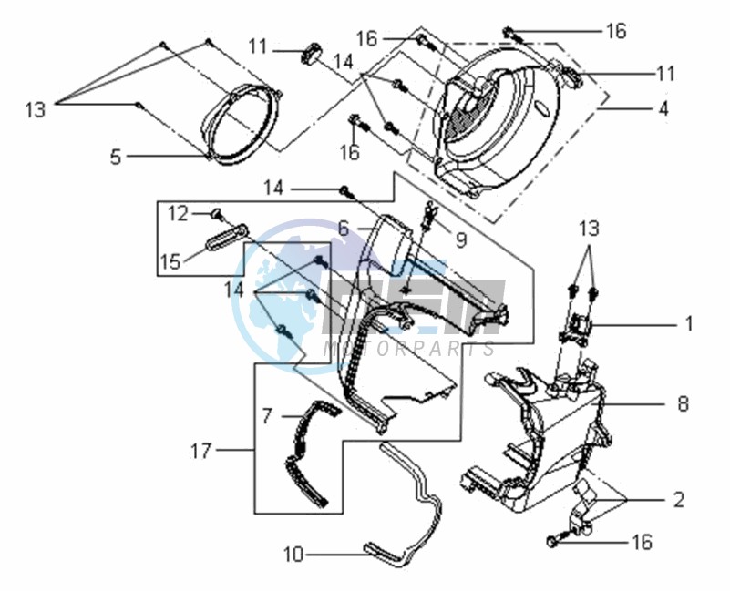 FLYWHEEL COVER