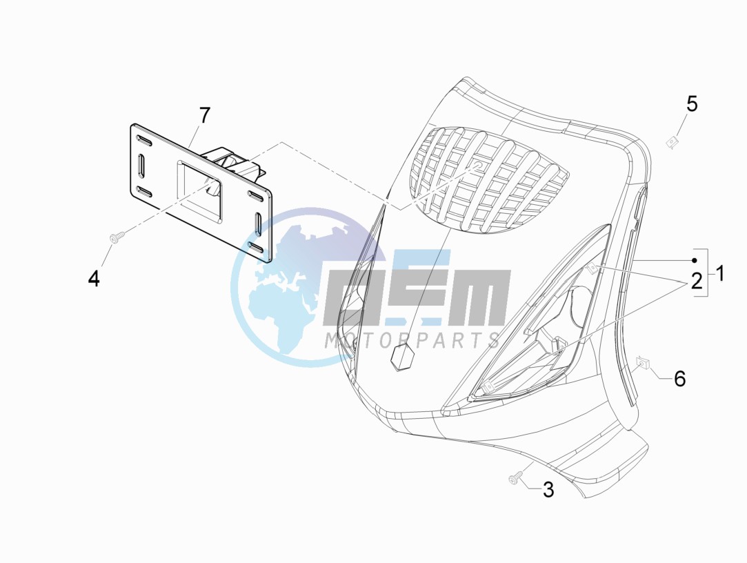 Front shield