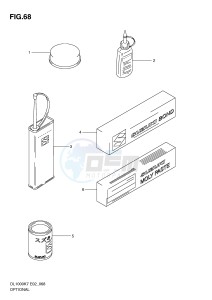 DL1000 (E2) V-Strom drawing OPTIONAL